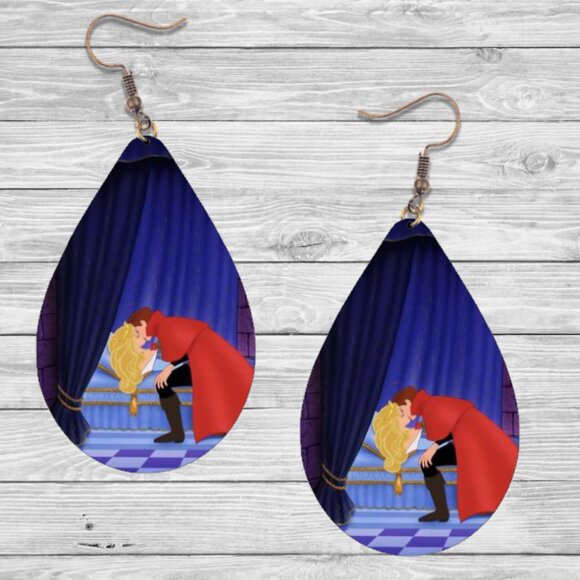 Sleeping Beauty Earrings - Picture 1 of 1